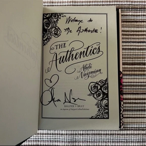 Signed Hardcover Book ~ The Authentics By: Abdi Nazemian ~ Signed by author - Picture 6 of 7